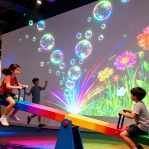 Sistema de proyección interactiva de balancín LED para suelo, ideal para parques infantiles - Product Image 1