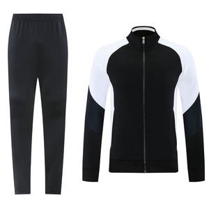 Tuta da Allenamento da Calcio Milan di Alta Qualità con Zip Intera, Giacca a Maniche Lunghe 25 26 per Uomo - Product Image 3