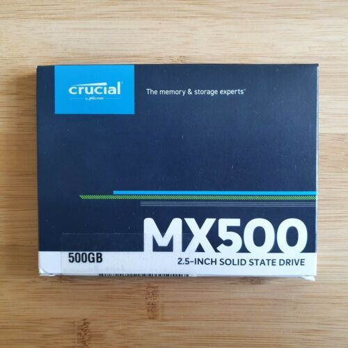 Crucial MX500 500GB 2.5" Solid State Drive (CT500MX500SSD1)