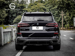Kit de carrocería al por mayor para BMW X5 G05, kit de Guerrero negro, labio delantero, difusor trasero, faldón lateral, cubierta de espejo de parrilla para BMW X5 G05, kit <span class=keywords><strong>aero</strong></span> - Product Image 6