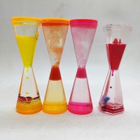 Jam air akrilik mainan relaksasi sensor hadiah Dekorasi Desktop