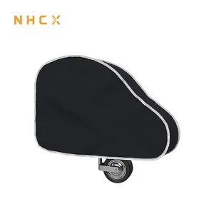 NHCX Silver Strip Design Trailer Hitch Cover Ultraviolet-Proof Waterproof Hitch Cover For Caravan