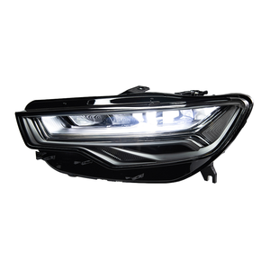 Para Audi A6 LED faro montaje 2012-2015 A6L C7PA S6 RS6 izquierda y derecha Original completo LED faro LED DRL - Product Image 2