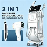 Лазерный аппарат Perfectlaser 532 нм для удаления пигментации и татуировок (красный, желтый пигмент), а также аппарат для лазерной эпиляции 808 нм