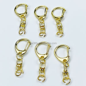 Anneau de coq en métal fendu, anneau métallique en alliage de Zinc pour l'artisanat, anneau D en métal fendu plat, bon marché, 2022 - Product Image 3