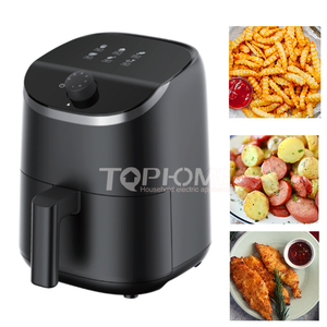 Mini friteuse à <span class=keywords><strong>Air</strong></span> électrique antiadhésive 2L, compacte, peu encombrante, température fixe, petite friteuse à <span class=keywords><strong>Air</strong></span> avec bouton de temps - Product Image 3