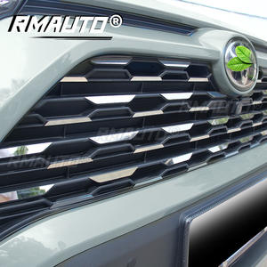 Embellecedor de Parrilla Delantera Cromado de Acero Inoxidable para Toyota RAV4 XA50 2019-2021, Accesorios para Coche - Product Image 6