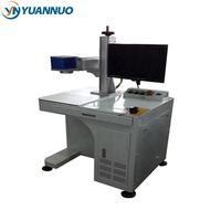 Nueva Máquina de Marcado Láser de Fibra UV de 5W, Independiente, para Grabado en Metal, con Enfriamiento por Aire, Control EZCAD, Compatible con DWG, DST, DXF, BMP, AI