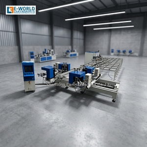 Machine automatique CNC horizontale pour le <span class=keywords><strong>nettoyage</strong></span> et le soudage des coins des cadres <span class=keywords><strong>PVC</strong></span>/UPVC, ligne de production de fenêtres et de portes - Product Image 1
