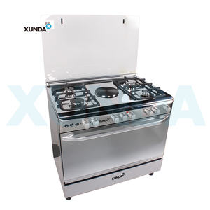 Xunda Cuisinière à gaz 90cm <span class=keywords><strong>Gaziniere</strong></span> Cuisinire Gaz 5 Feux Avec Four Cuisinière de cuisine et four autonome pour la maison - Product Image 2