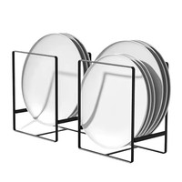 Organisateur de tiroir pour vaisselle, séparateur de placard domestique pour assiettes et bols, support de rangement gain de place pour cuisine