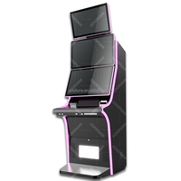 COOFUNS, superventas, software de tragamonedas, monitor triple de 23,8/27 pulgadas, máquinas de juego de habilidad de vídeo de metal para ordenador PC