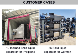 Máquina de eliminación de estiércol de cerdo y estiércol de vaca y pollo de gran capacidad para residuos animales, máquina separadora de líquidos sólidos - Product Image 4
