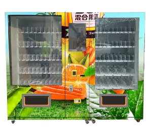 Distributore automatico di verdure con distributore automatico di succo d'arancia