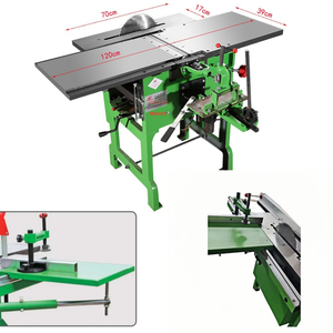 MQ393 Machine à Bois Combinée Industrielle Scie et Raboteuse d'Établi - Product Image 3