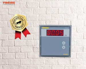 เครื่องวัดชั่วโมงแบบดิจิตอล Yokins Y9-Hr, 4 หลัก HH:MM/HHHH, 96x96 มม., 200-440V AC, โปรแกรมได้สองสวิตช์, เกรดอุตสาหกรรม - Product Image 2