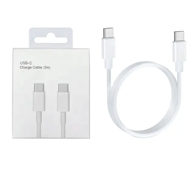 Wholesale Fast Charger Usb-c To Type-c Pd Fast Charging Cord For Apple Iphone Charger Cable For Macbook Laptop Data Cable