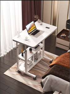 Meubles de <span class=keywords><strong>bureau</strong></span> à domicile portables petits espaces canapé chambre chevet apprendre jouer jeu <span class=keywords><strong>bureau</strong></span> <span class=keywords><strong>sur</strong></span> roues mobile avec KC-T0896 de rangement - Product Image 2