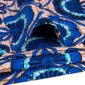 Tissu Wax Africain Imprimé Ethnique Personnalisé avec Logo Chiganvy – Tissu Wax Doux Imprimé - Product Image 2