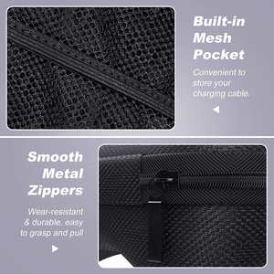 Black Eva Shell Hard Video Game Bag para Ps4 Ps5 Remote Controller Case - Case Only - Product Image 5