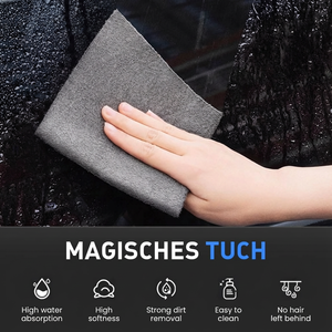 Chiffons magiques sans traces OEM/ODM 30*40cm <span class=keywords><strong>pour</strong></span> <span class=keywords><strong>vitres</strong></span> de voiture, chiffons de nettoyage en microfibre épais <span class=keywords><strong>pour</strong></span> la cuisine et la vaisselle - Product Image 2