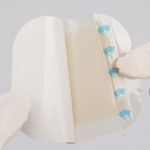 Perban hidrokoloid hidrokoloid pembalut luka jenis tipis 5cm 'x5cm kain Huawei gratis CE EO Non Woven pembalut luka 2 tahun - Product Image 4