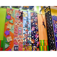 Aire de jeux intérieure pour enfants de haute qualité, grands toboggans, parc intérieur, équipement de jeu souple pour enfants, parc d'aventure