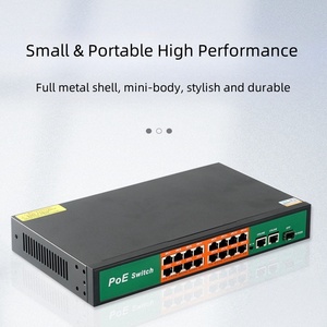 ANPA không được quản lý 16-Port PoE Switch 2 uplink 1 SFP 100Mbps kích thước nhỏ gọn QoS cho lớn video giám sát AP-10316KE Ethernet RJ45 - Product Image 5