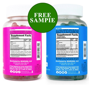 Campione gratuito di erbe essenziali aromatizzate alla bacca Multivitamins Combo Pack Gummies crescita donne integratore Fitness booty gummies - Product Image 4