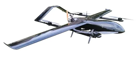 KK-V220 Drone UAV sayap tetap, VTOL pengiriman perlengkapan darurat Drone UAV jarak jauh