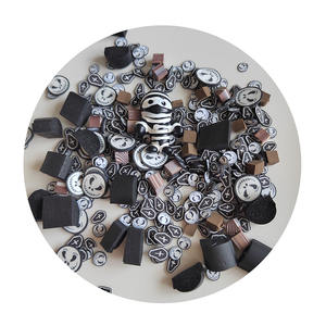 <span class=keywords><strong>Noir</strong></span> <span class=keywords><strong>blanc</strong></span> Halloween thème argile polymère arrose fantôme pierre tombale Jack confettis décoratifs Jimmy argile arrose - Product Image 1