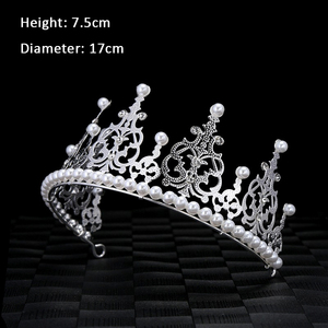 <span class=keywords><strong>Feliz</strong></span> <span class=keywords><strong>cumpleaños</strong></span> y graduación pastel Topper oro plata Metal Rhinestone cristal corona pastel decoración suministros - Product Image 2