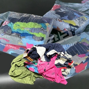 Trapos <span class=keywords><strong>de</strong></span> colores reciclados <span class=keywords><strong>de</strong></span> alta absorbencia <span class=keywords><strong>de</strong></span> 4 lb, Trapos <span class=keywords><strong>de</strong></span> algodón reciclados multicolores para limpieza <span class=keywords><strong>de</strong></span> aceite industrial - Product Image 1