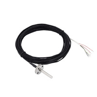 Sonda de resistencia térmica de platino con orificio, termopar montado en brida, sensor de temperatura semiconductor modelo 25 para aplicaciones eléctricas
