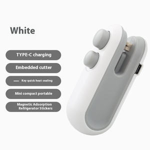 Sellador de Calor Eléctrico Portátil Mini de Plástico Duradero para Uso en Exteriores y Doméstico con Clip de Sellado - Product Image 1