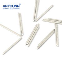 ANYCONN Model 26 disesuaikan presisi tinggi berlapis emas kuningan melalui lubang tahan lama PCB Pogo Pin & konektor soket USB