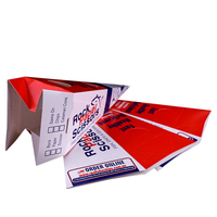 Sac en papier triangulaire imprimé sur mesure pour pop-corn, support jetable en papier pour pop-corn, idéal pour l'emballage de collations de cinéma