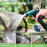 Pistolet d'arrosage haute pression SUNSHINE Advanced avec buse réglable pour l'irrigation de jardin, outil de nettoyage en alliage de zinc, vente en gros