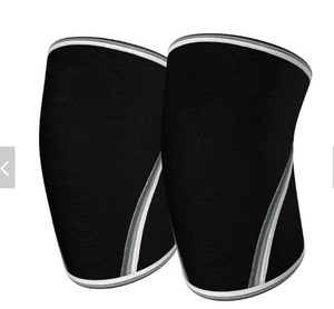 7Mm Zwart Unisex Neopreen Knie Mouw Fitness Krachttraining Ondersteuning Steun Flexibele Bescherming Voor Training Elleboog-En Kniebeschermers - Product Image 2