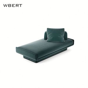 Wbert เตียงโซฟานอนโรงแรมกำมะหยี่สองด้านทำจากอิตาลีสั่งทำได้ - Product Image 1