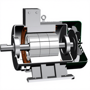 Alternateur à refroidissement par eau à aimants puissants 5 kW, prix usine - Product Image 6