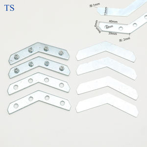 กรอบอลูมิเนียมอัลลอยด์คงที่ตกแต่งกรอบรูปกรอบรูปประกอบอุปกรณ์เสริมแปดเหลี่ยมฮาร์ดแวร์มุมรหัส - Product Image 1