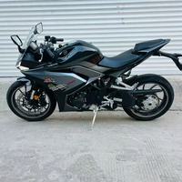 Moto à essence Kayue 321 d'occasion, automatique, EFI, bicylindre, 200-400cc, refroidissement liquide, écran LCD intelligent grand format