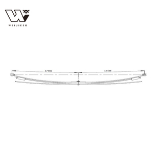 Molla a Balestra Posteriore per <span class=keywords><strong>MERCEDES</strong></span> SPR.421D, Vendita all'Ingrosso per Camion Leggeri o Pickup - Product Image 3
