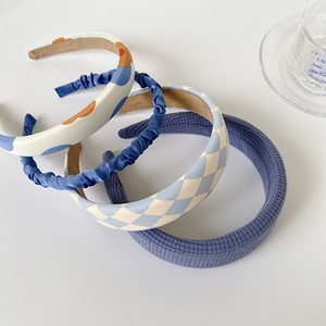 Kleine-<span class=keywords><strong>Diadema</strong></span> blanca coreana para niña, accesorios de lana para el cabello, horquilla a presión - Product Image 2