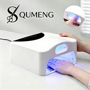 เครื่องอบเล็บเจลยูวีแบบใหม่ ดีไซน์ใหม่ พื้นที่กว้าง อบแห้งเร็ว 5 ระดับเวลา สำหรับมืออาชีพ ร้านทำเล็บ เครื่องอบเล็บยูวีแอลอีดีแบบสองโซน - Product Image 1