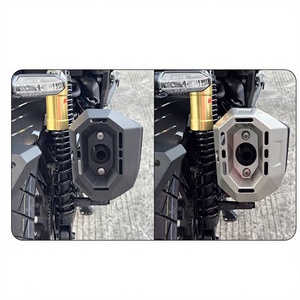 Cubierta de tubo de escape de aleación de aluminio modificada para Honda ADV350, cubierta de cola de escape ADV, protector resistente al calor - Product Image 5