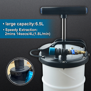 6.5L khí nén Hướng dẫn sử dụng dầu chất lỏng vắt thay đổi bơm chân không không có overfills chất lỏng Ô TÔ CHÂN không sơ tán - Product Image 4