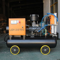 L'exploitation minière de Kaishan a utilisé le compresseur d'air pneumatique de vis de marteau de cric 22kw LGY-3.6/10G
