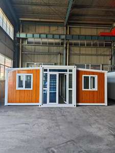 บ้านคอนเทนเนอร์หรูขนาด 20 ฟุต 2 ห้องนอน แบบขยายได้ ขายส่งบ้านคอนเทนเนอร์แบบขยายได้ บ้านคอนเทนเนอร์สำเร็จรูปแบบขยายได้ - Product Image 2